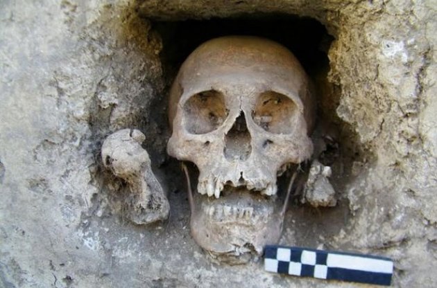 Храм (&laquo;Храм Черепов&raquo;) було знайдено при розкопках в Теаукані в центральній Мексиці