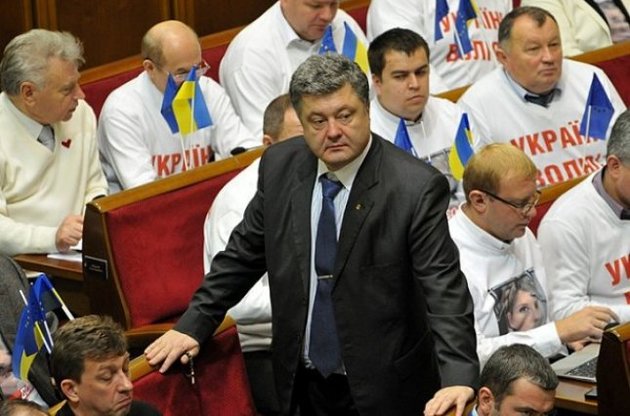 Тимошенко обіцяє не "вставляти палки в колеса" Порошенку, якщо він переможе на виборах президента