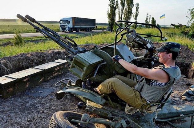 Силовики АТО знищили автоколону бойовиків, - ІО