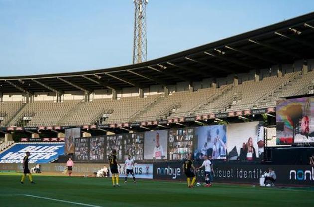 У Данії футбольний клуб організував перегляд матчу для уболівальників через Zoom
