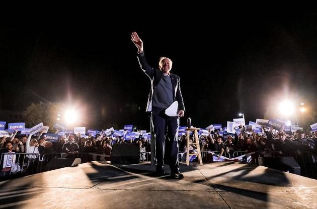 Берни Сандерс вырвал победу у Буттиджича на праймериз демократов в Нью-Гемпшире