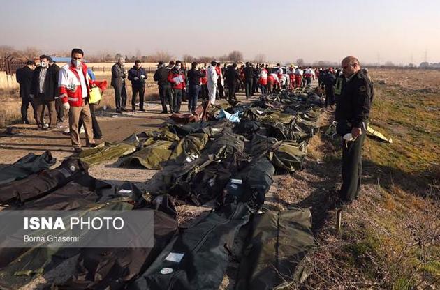 Авиакатастрофа "МАУ": в Иране сообщили об отправке тел погибших на анализ ДНК