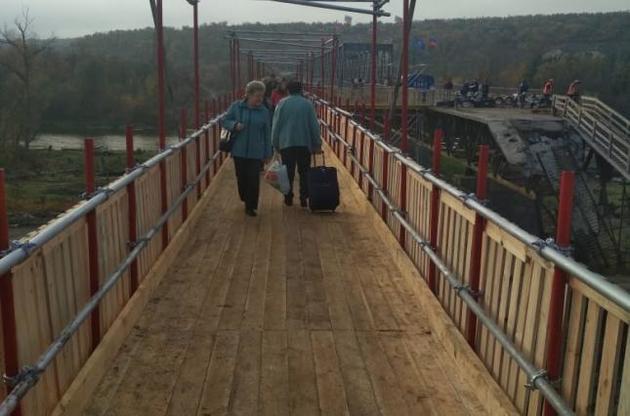 Тимчасову переправу ввели в експлуатацію раніше терміну