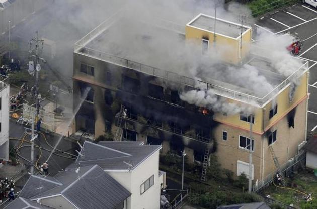 Кількість жертв пожежі на аніме-студії в Японії зросла до 33 людей