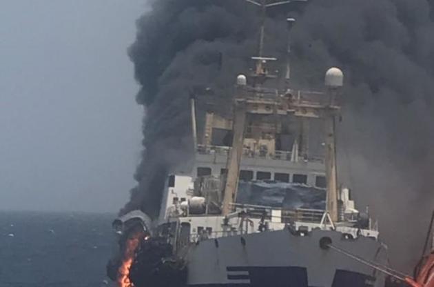 Во время пожара на траулере погиб украинец