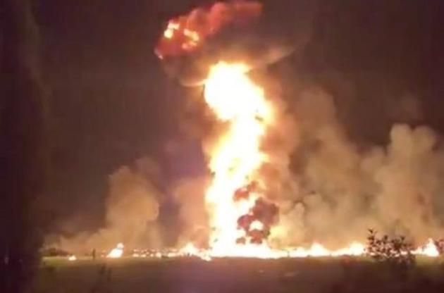 Вибух стався на трубопроводі в мексиканському в районі Тлауэлильпан