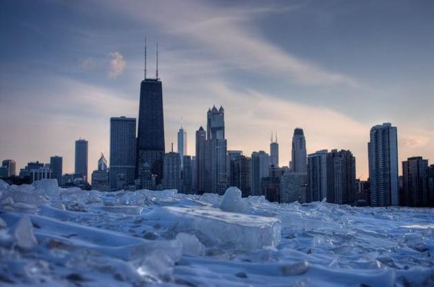 Аномальні морози в Чикаго призвели до появи "крижаних землетрусів"