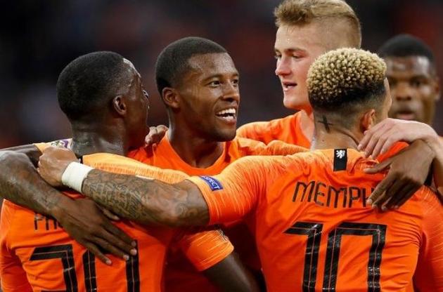 Голландцы спаслись в матче с Германией