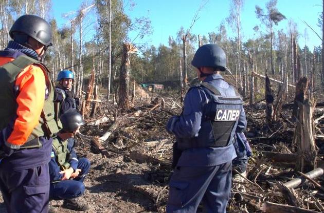 На Чернігівщині тривають роботи з розмінування місцевості