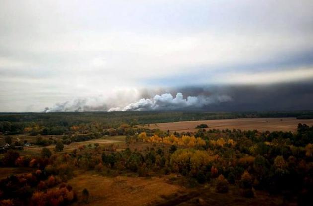 Пожежа на складах боєприпасів в Ічні почалася вночі