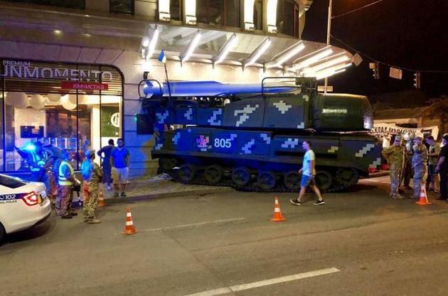 Військові встановлюють причини ДТП