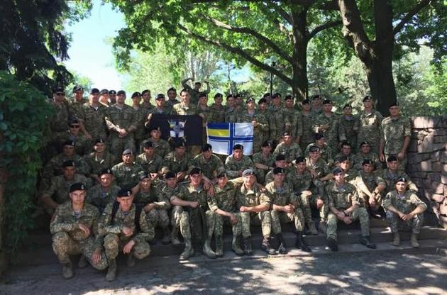 За заявою прес-центру ВМС ЗСУ, переважна кількість морпіхів наділи берети нового зразка