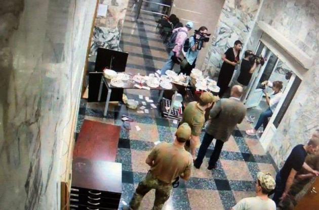 Полиция квалифицировала нападение на офис НАБУ как хулиганство