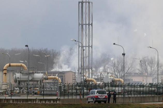 Из-за взрыва на хабе в Австрии транзит газа Украиной сократился на 23%