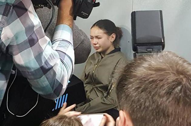 Зайцева визнала провину у ДТП в центрі Харкова