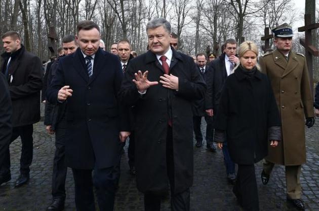 Дуда заявил о солидарности Польши с Украиной в вопросе введения миротворцев на всей территории ОРДЛО