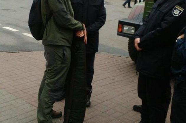 Оружие задержанного отправили на экспертизу