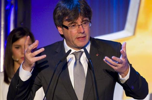 Пучдемон назвав себе легітимним керівником Каталонії