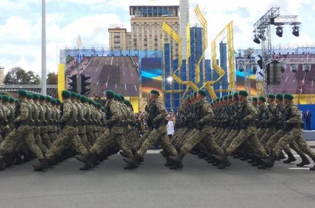 Під час параду правоохоронці отримали повідомлення про "замінування" Майдану
