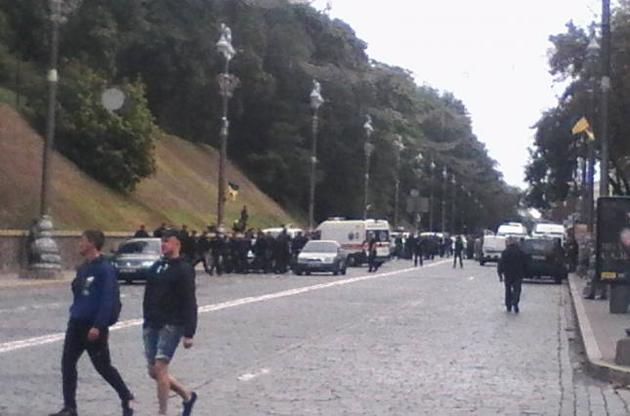 Вибух стався 24 серпня на вулиці Грушевського в Києві