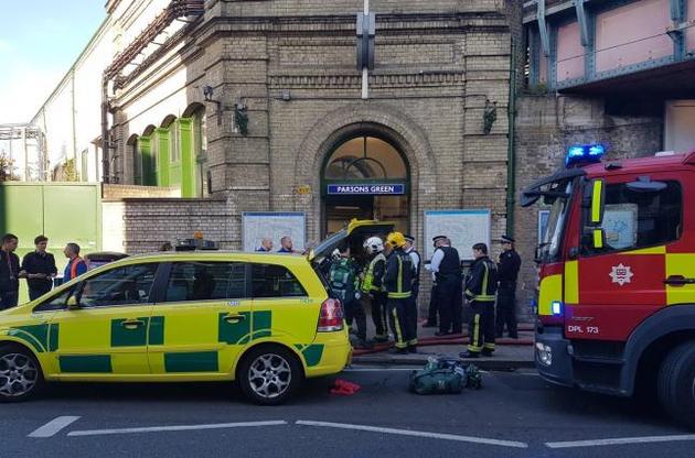 Опубликовано видео с места взрыва в метро Лондона