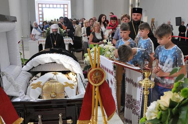 Любомира Гузара похоронили в Киеве