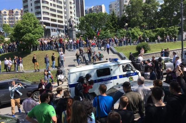 Затриманння активістів в Росії тривають