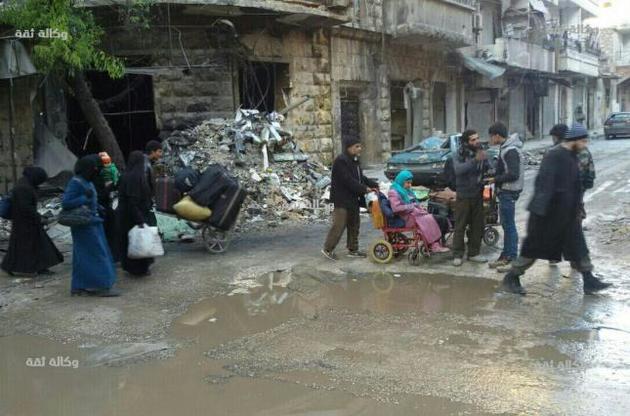 Эвакуация Алеппо завершится в течение нескольких часов — Associated Press