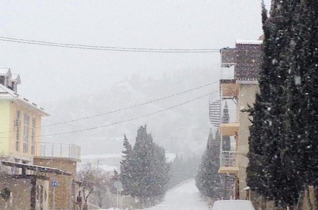 У Криму через снігопад знеструмлено 21 населений пункт