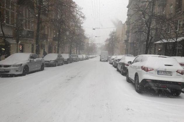 Через непогоду кількість ДТП у Києві збільшилася майже до 500