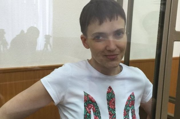 Савченко обратила российский фиктивный суд на свое собственное шоу одним жестом – RFERL