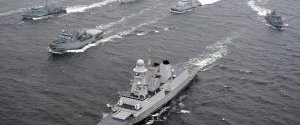 Біля кордонів Латвії зафіксували два кораблі ВМФ РФ