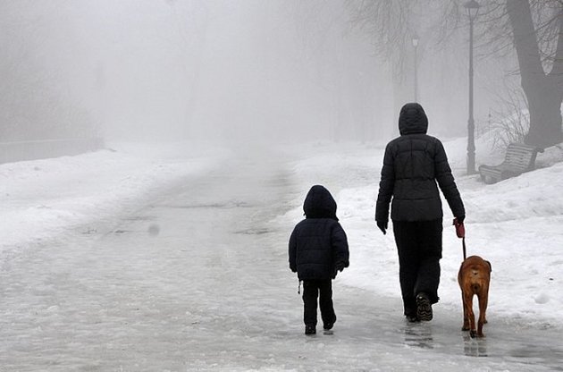 Температура у Києві майже на 10° вище кліматичної норми