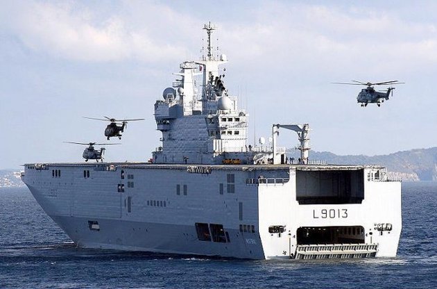 Франції доведеться зменшити ціну не проданих Росії кораблів "Містраль" - FT