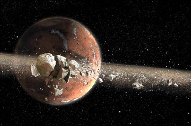 Ученые подтвердили существование системы колец в прошлом Марса