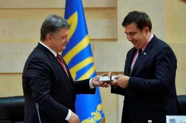 Саакашвили похвалил Венедиктову за дело против Порошенко
