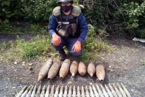 Украинские пиротехники обезвредили четыре сотни взрывоопасных предметов в зоне ООС за неделю: фоторепортаж