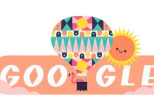 Google посвятил дудл Дню летнего солнцестояния