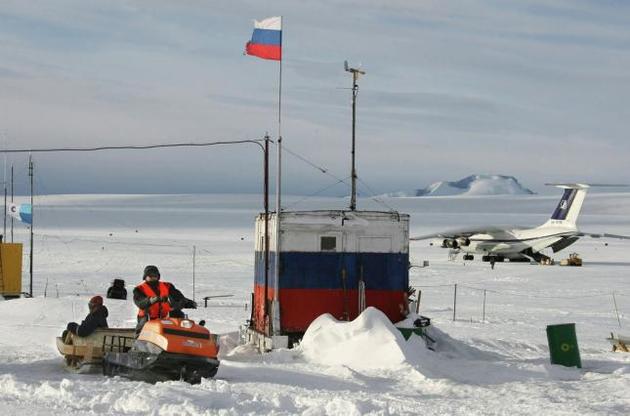 На российской станции 