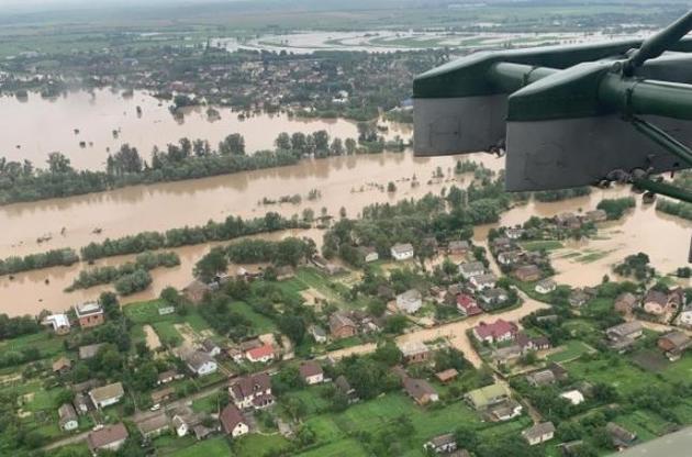 В Ивано-Франковской области 20 и 21 июня прошли ливневые дожди с градом, из-за чего в горных реках поднялся уровень воды