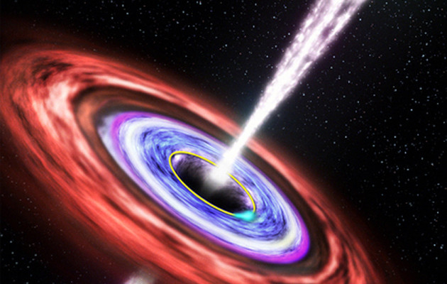  Злиття чорних дір викинуло спалах світла