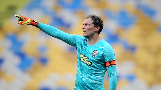 Пятов виступає за "Шахтар"