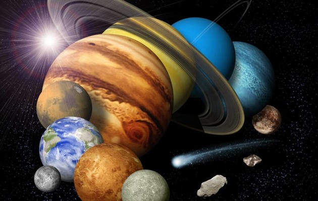 Ученые вычислили положение центра тяжести Солнечной системы с точностью до 100 метров