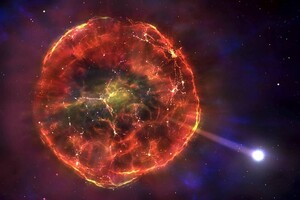 «Незавершений» вибух наднової змусив мертву зірку подорожувати по Чумацькому Шляху 