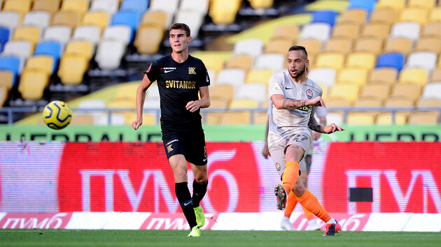 "Шахтер" дважды огорчил вратаря "Колоса"