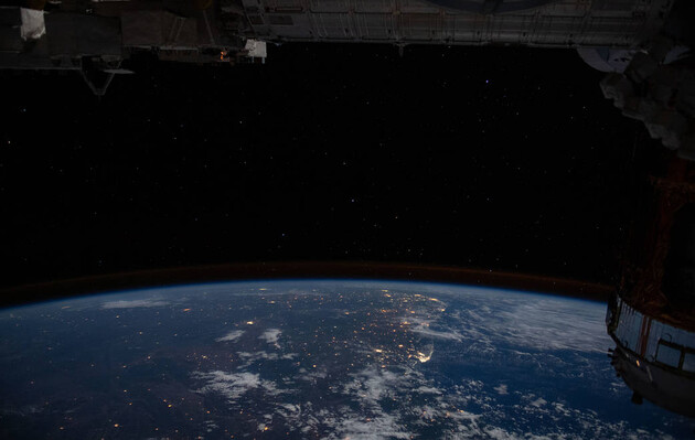 На знімок потрапили Ріо-де-Жанейро та інші міста Бразилії