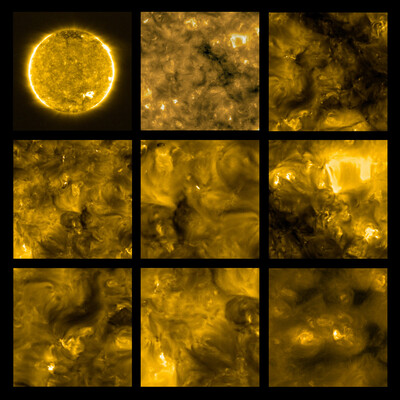Аппарат Solar Orbiter сделал первые снимки Солнца