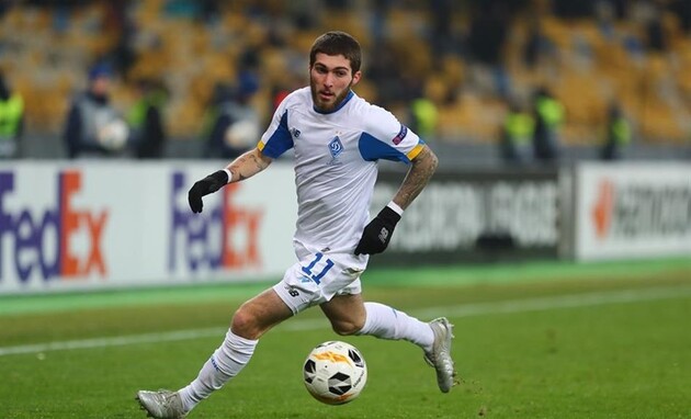 Цитаишвили уже выступает за основу "Динамо"