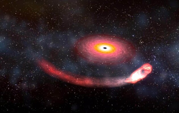 Астрономы впервые наблюдали исчезновение короны черной дыры