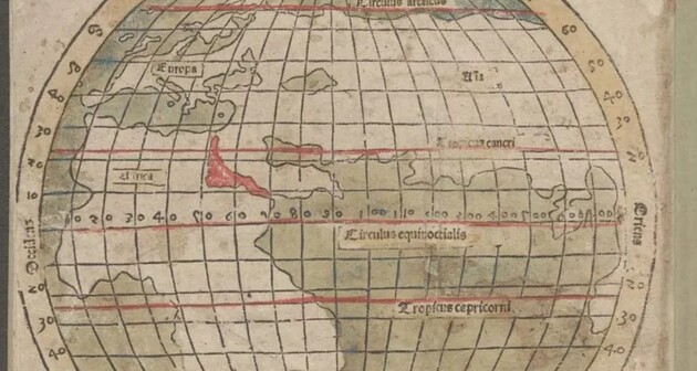 Виявлена ​​перша відома копія карти Амеріго Веспуччі